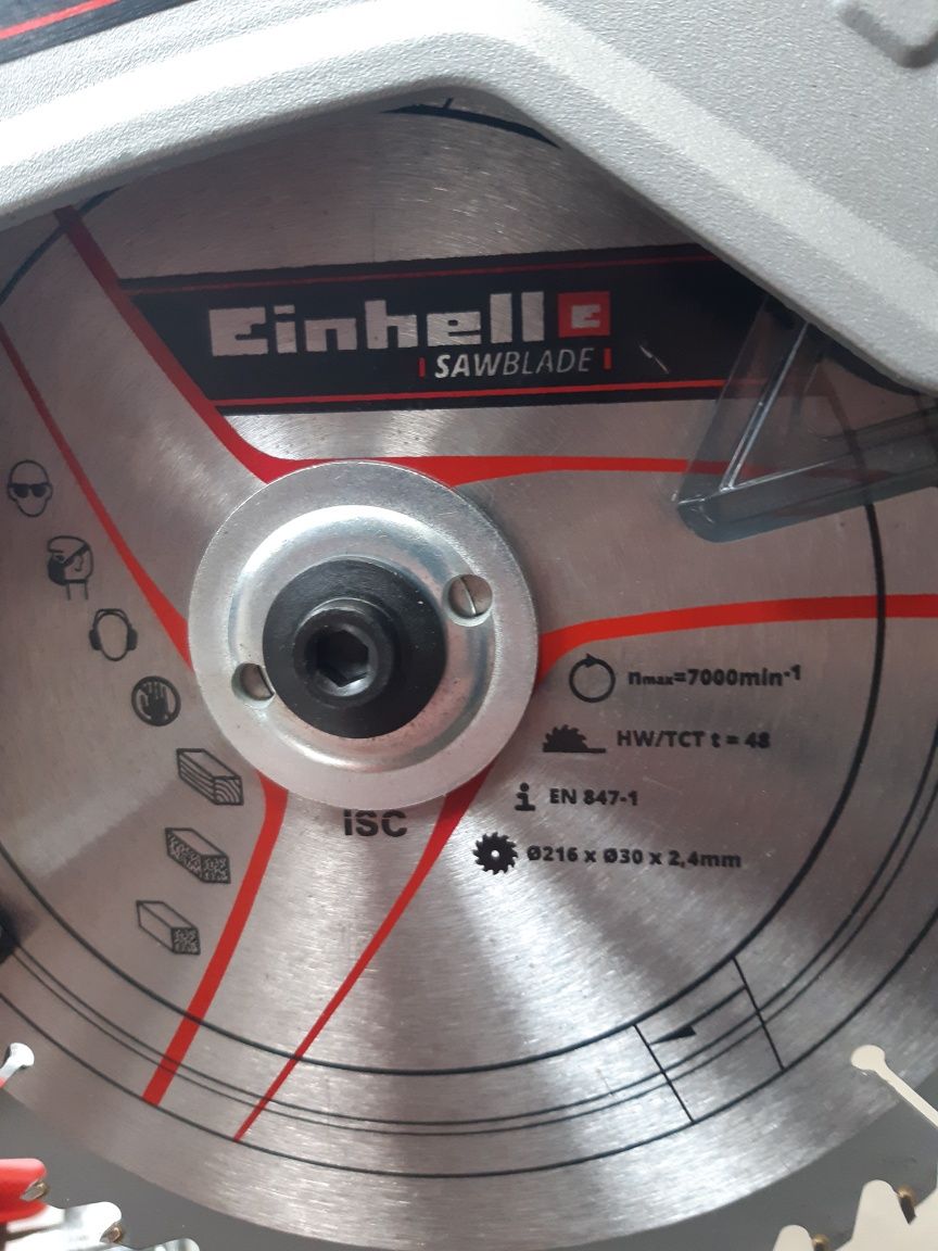 Пила торцовочная  с протяжкой Einhell TC-SM 216 (4300380)