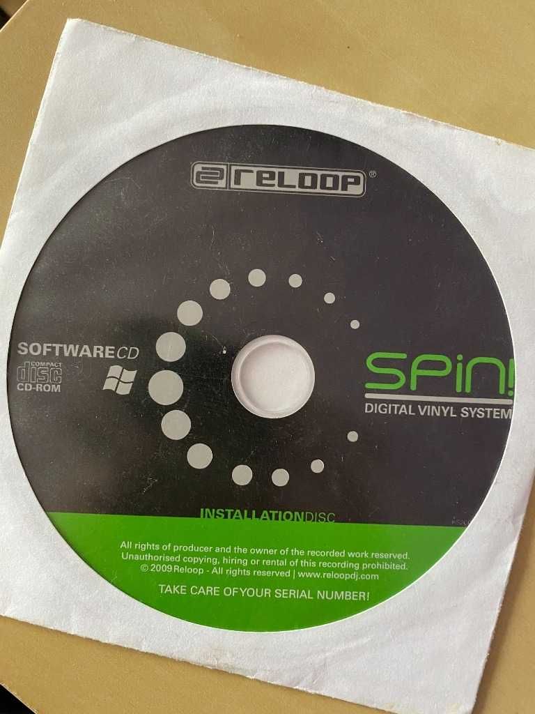 Digital Vinyl System - Reloop Spin! 2 - stan dobry !!!