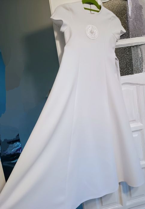 Alba komunijna z bolerkiem i torebką