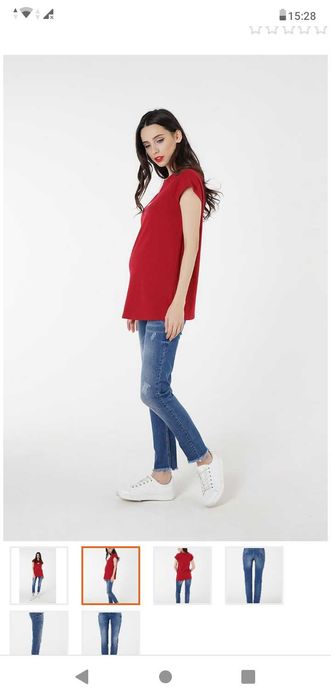 Джинси для вагітних XL