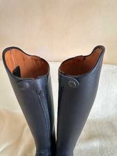 Buty jeździeckie skórzane