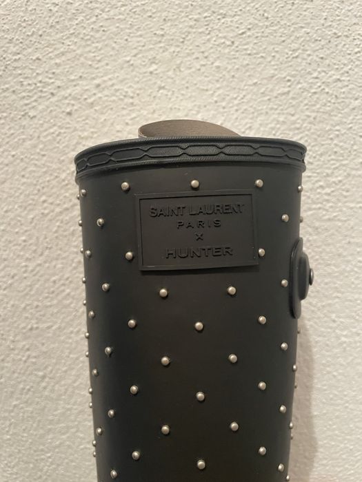 Galochas Hunter x Saint Laurent