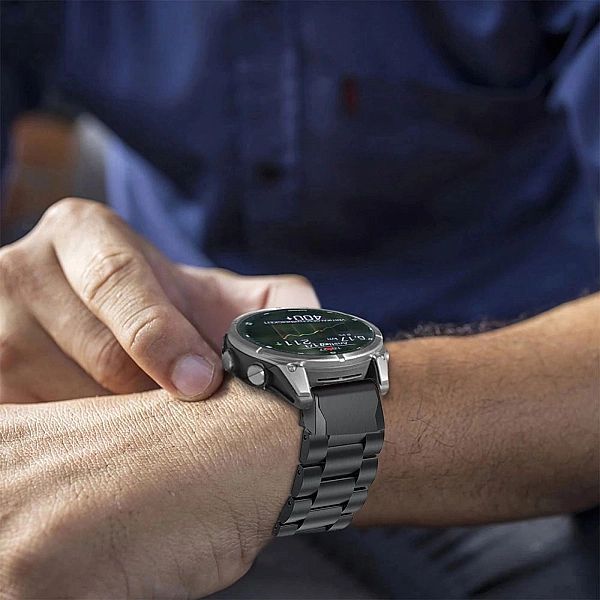 Bransoletka Tech-Protect Stainless na Garmin Fenix 5X / 5X PLUS / 6X /