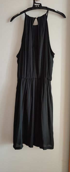 Vestido preto fluido