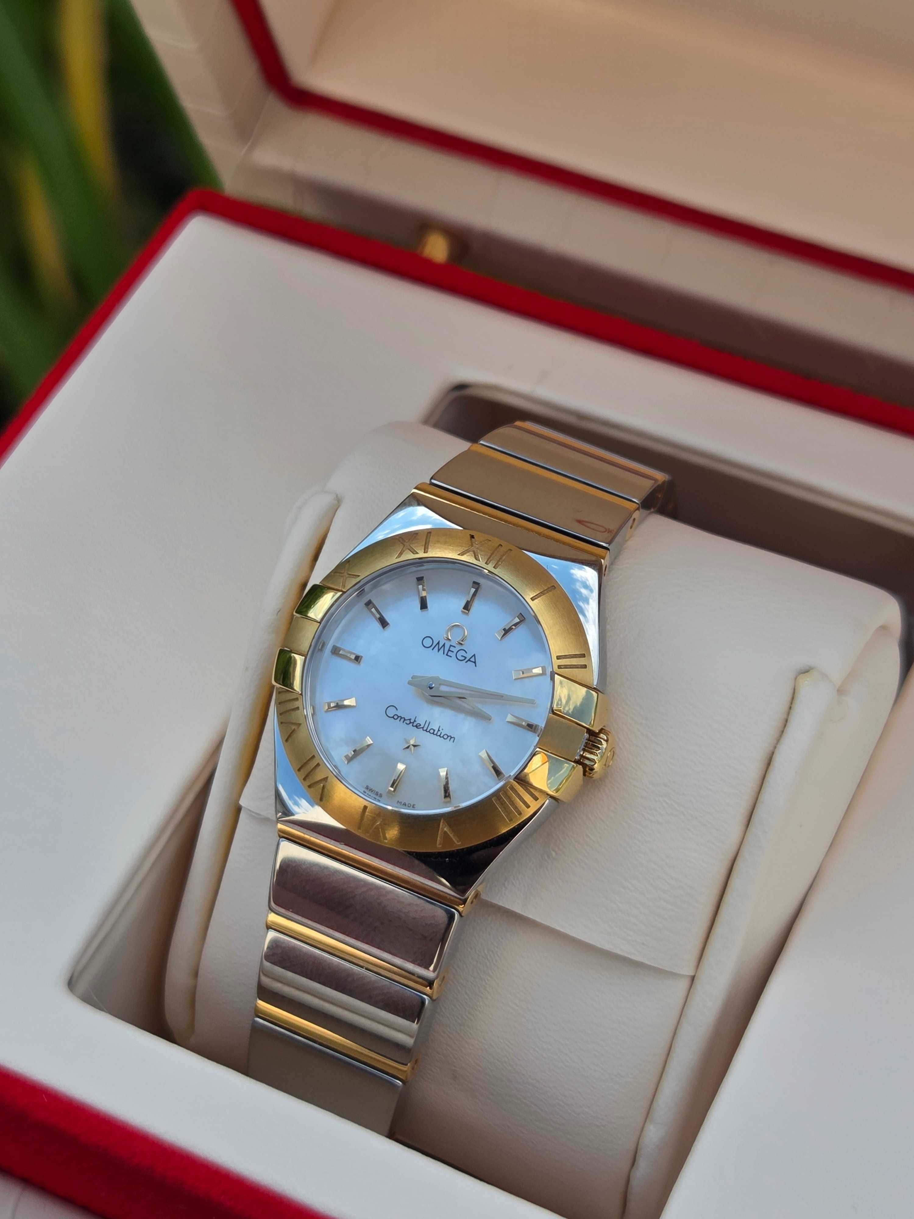 Omega Constellation 24 mm Full Set jak NOWA!