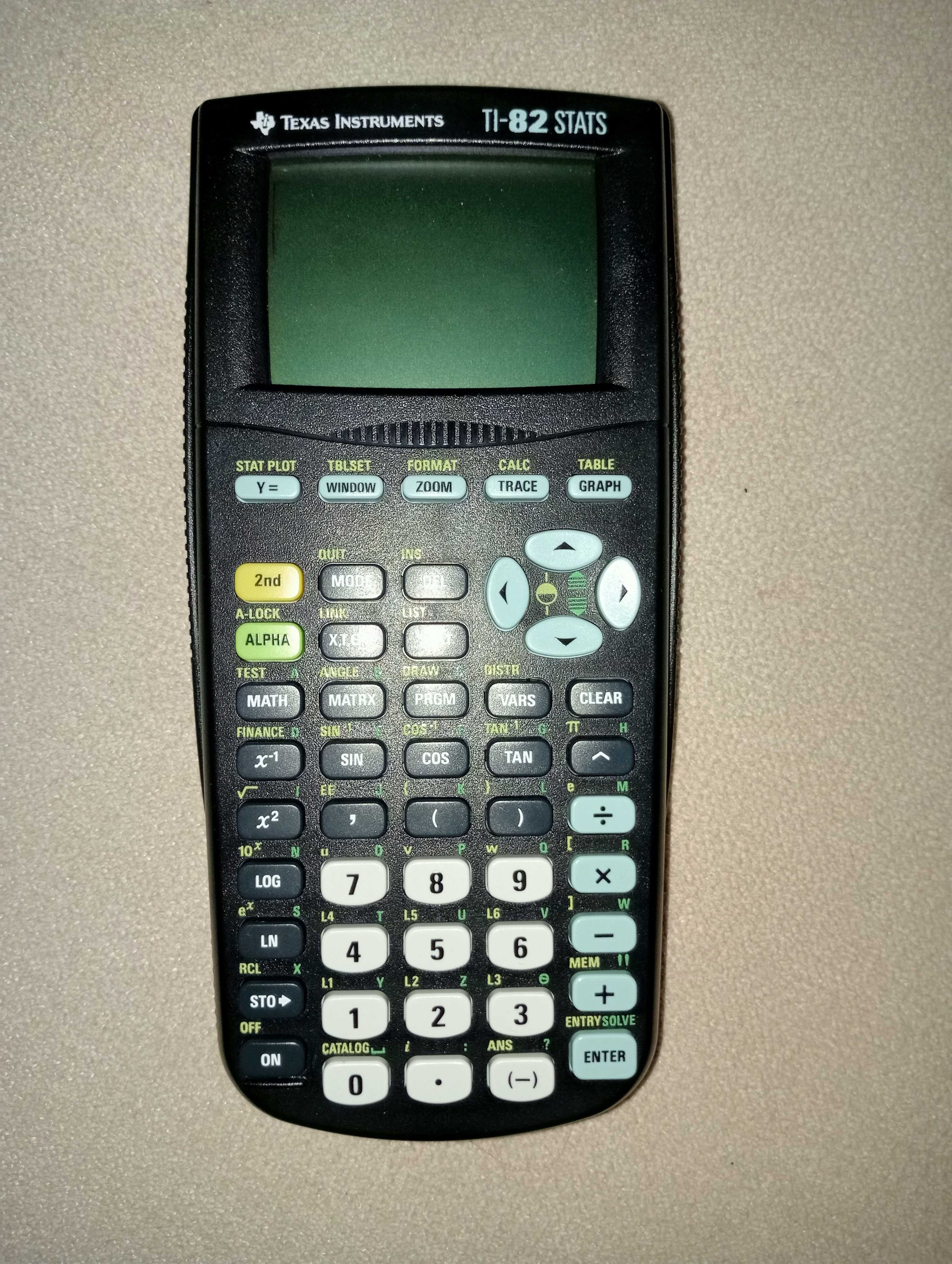 Calculadora Gráfica Texas TI-82 Stats