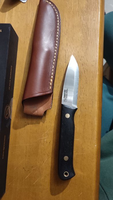Nóż Bushcraft Casstrom woodsman bog oak