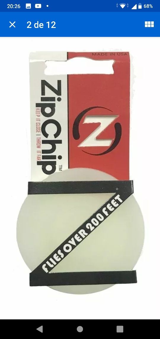 ZipChip Mini Disco Voador Frisbee