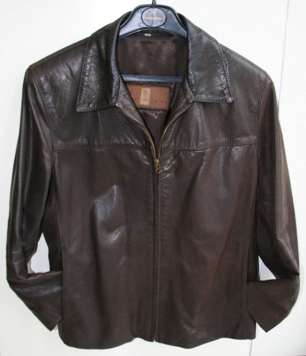 Casa das Peles  -  Casaco em cabedal granulado