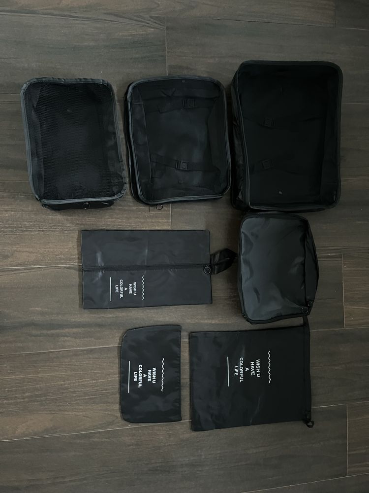 Organizery do walizki / kostki do bagażu