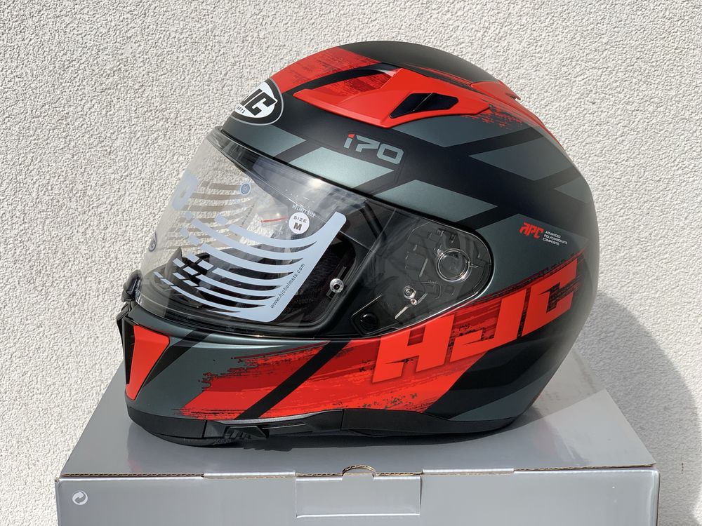 Kask motocyklowy HJC i70 REDEN rozmiar M, Blenda, Pinlock, Poliweglan!