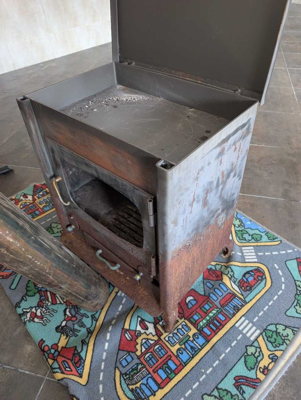 Salamandra com forno - para recuperar