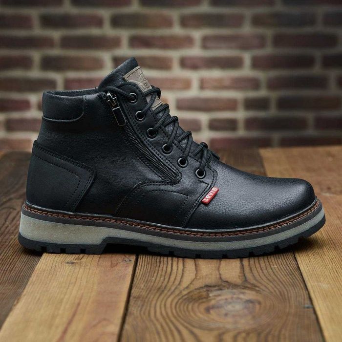 Теплі зимові черевики шкіра Levi`s Ваша сеть ! предлагает