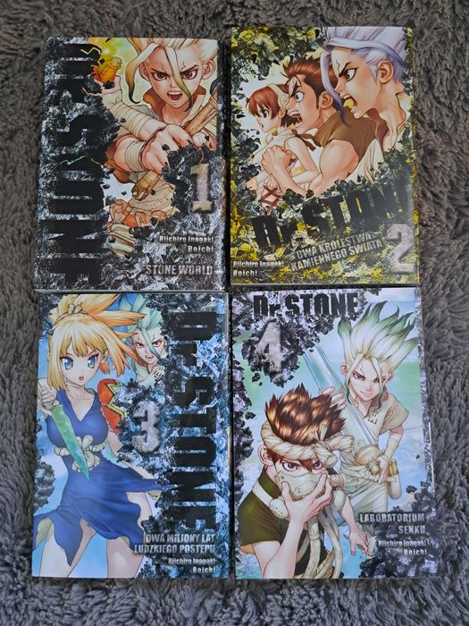 Dr Stone 1-4 manga