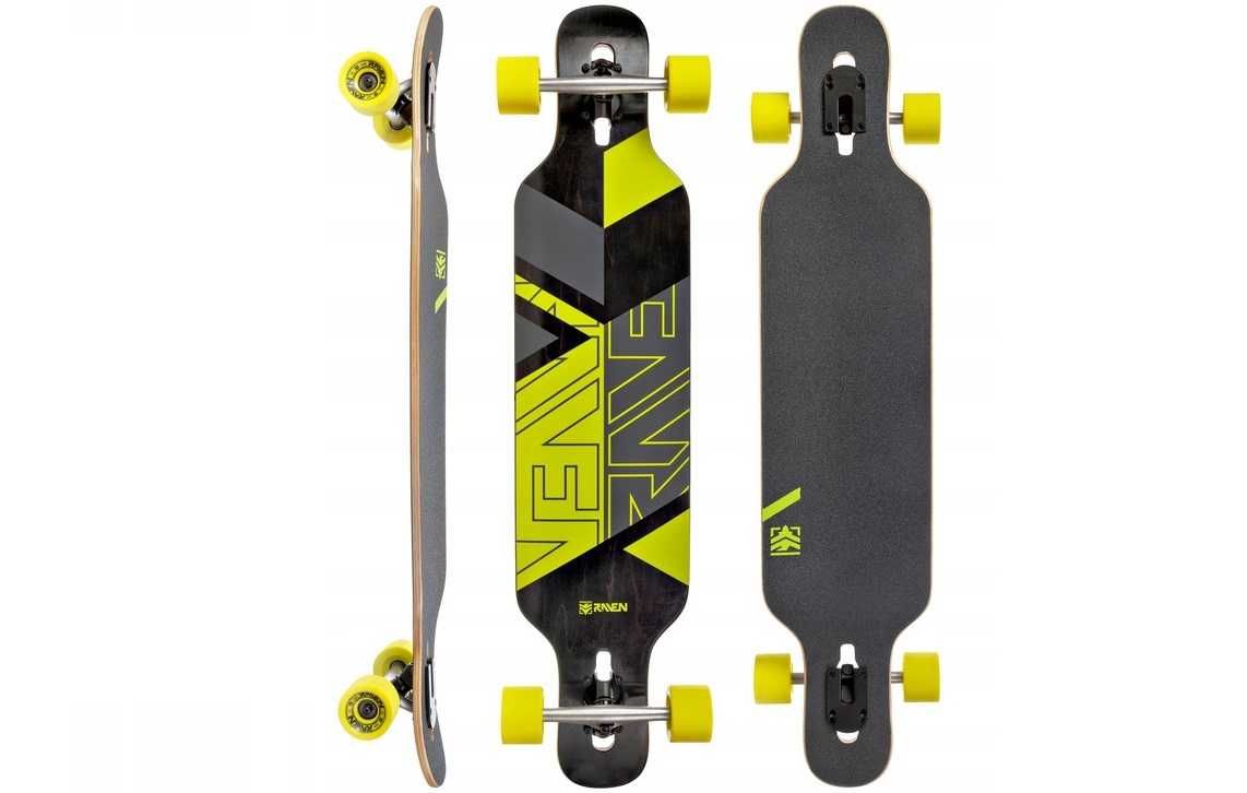 Deskorolka Longboard RAVEN Torex Lemon ABEC9