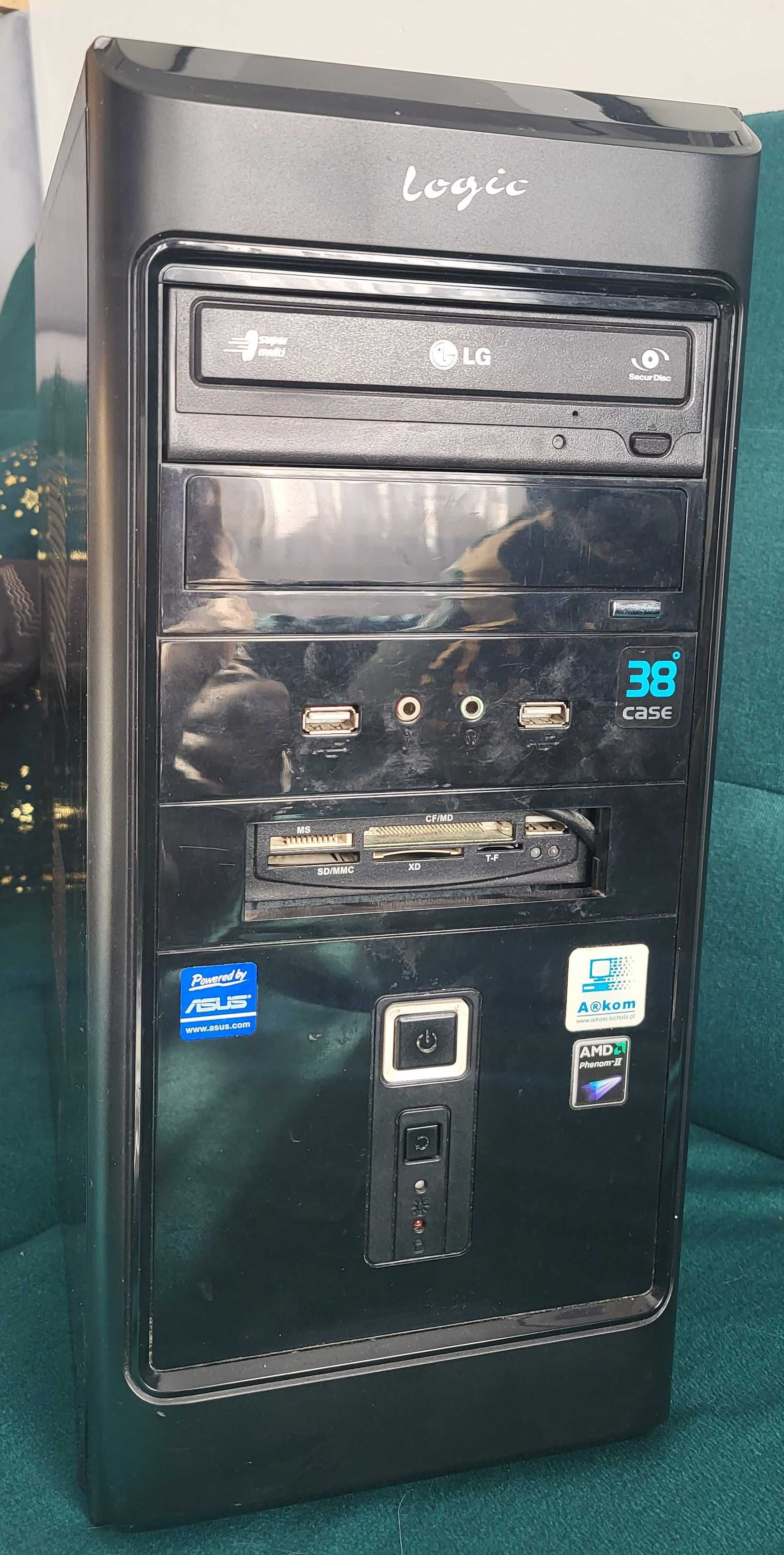 Komputer stacjonarny Logic Asus org. WIN10 64bit 16GB RAM
