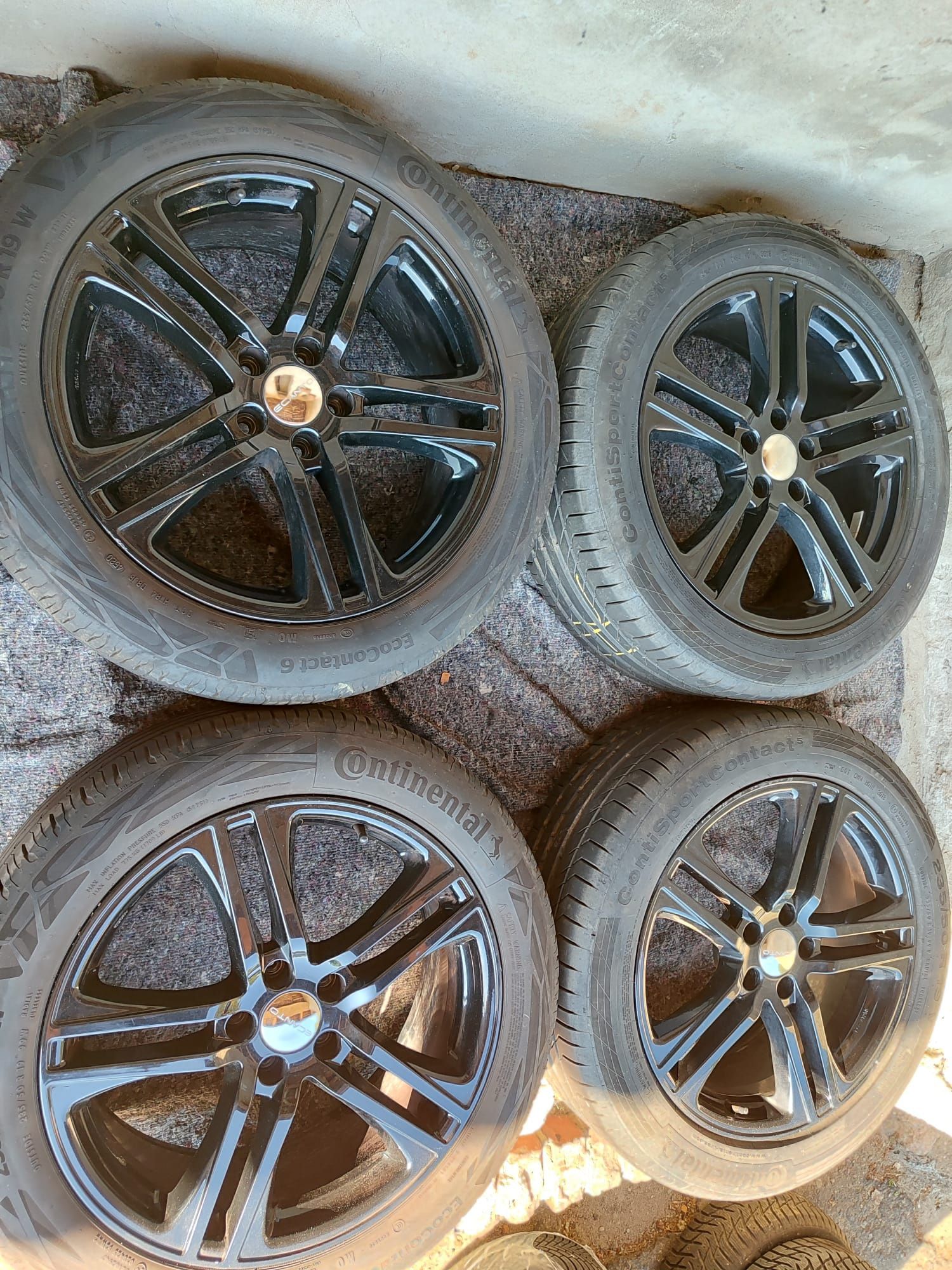 Komplet kół 19" nissan mazda 5x114.3 Lato