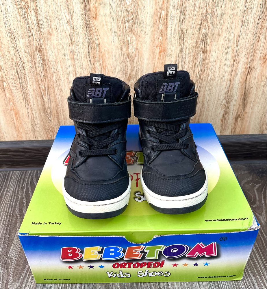 Демисезонные ортопедические ботинки для мальчика от ТМ «Bebetom»
