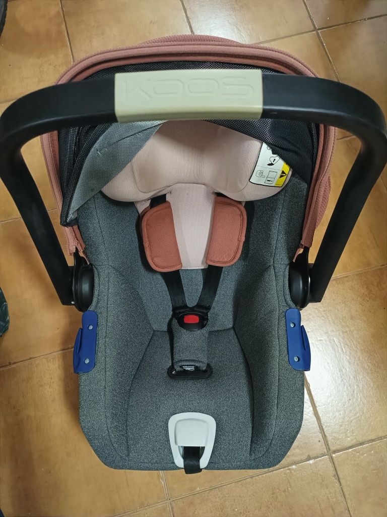 Carrinho Jané Muum Matrix Duo Rosa