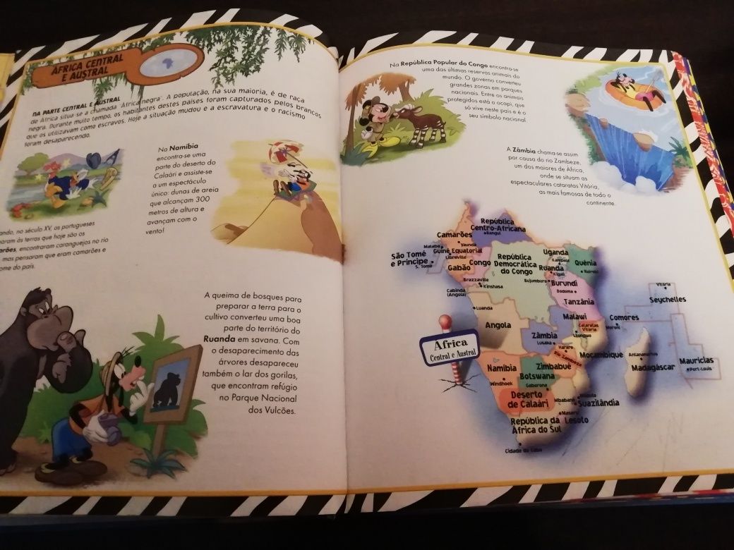 Livro Atlas Disney