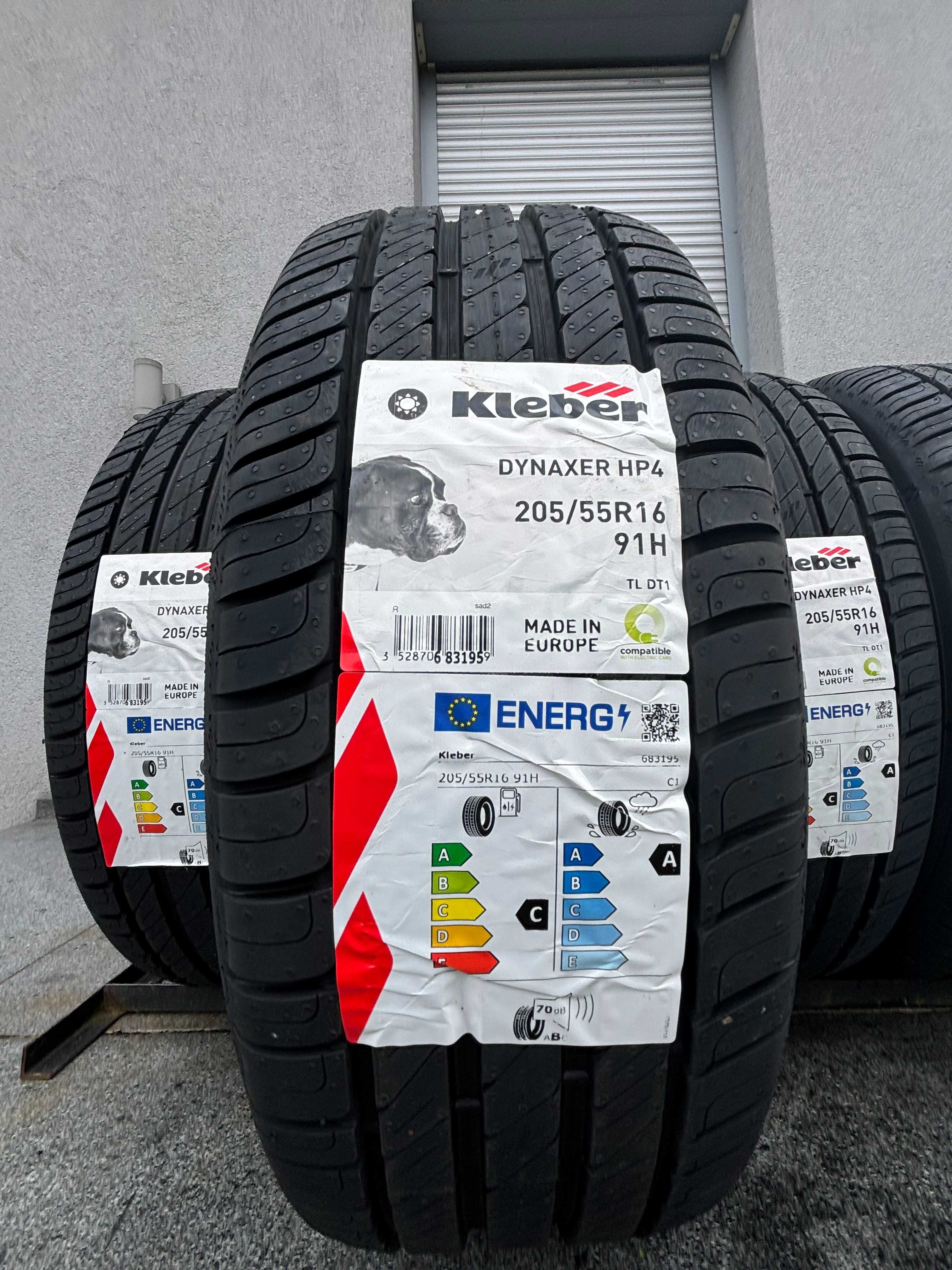 Letnie 205/55R16 Kleber Dynaxer HP4 C,A,70db PROSTO Z FABRYKI! 5lat gw