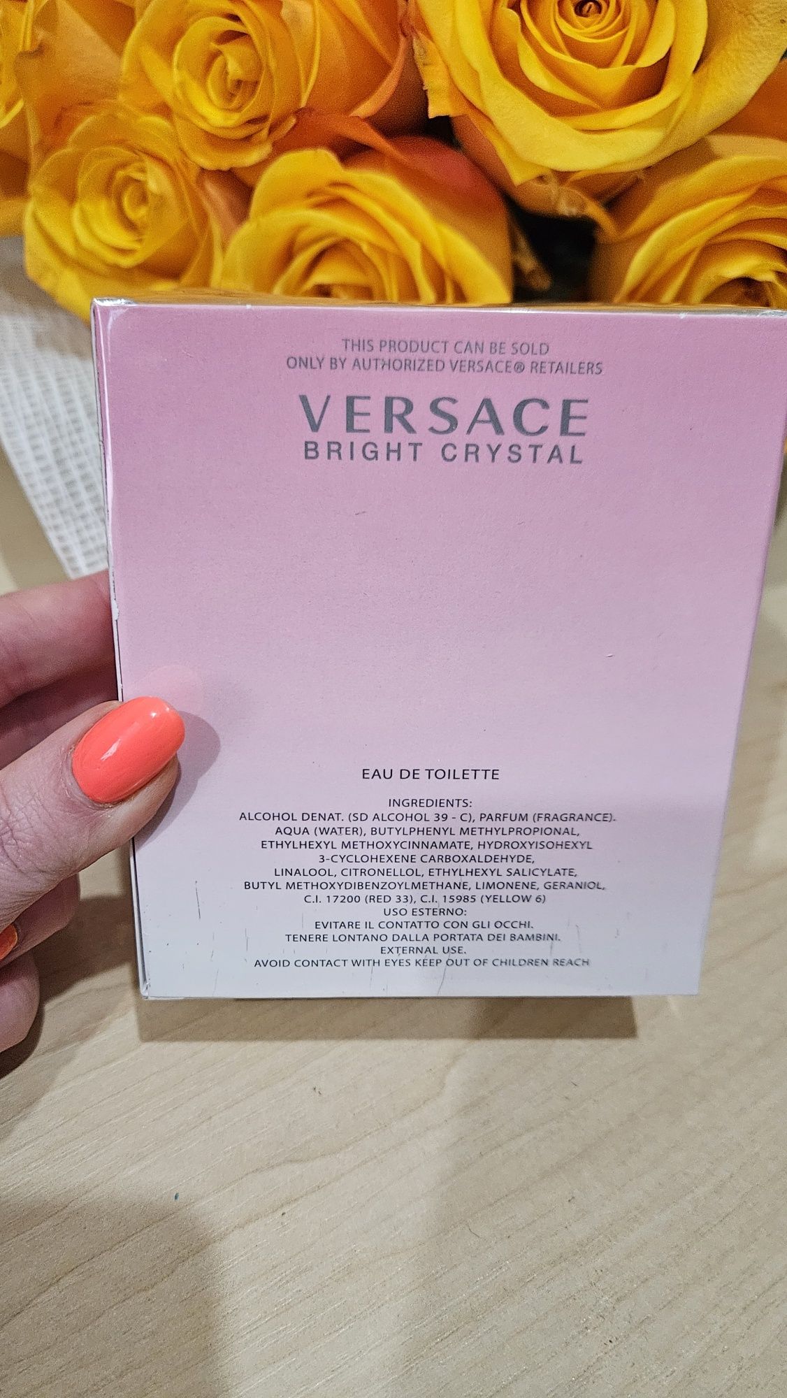 ДУХИ ПАРФУМ жіночий Versace BRIGHT CRYSTAL 90 ml