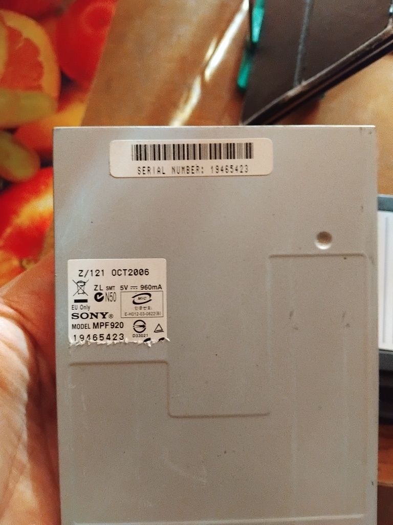 Дискетник Sony + 10 дискет