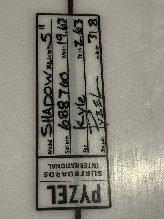 Prancha Pyzel 5’11