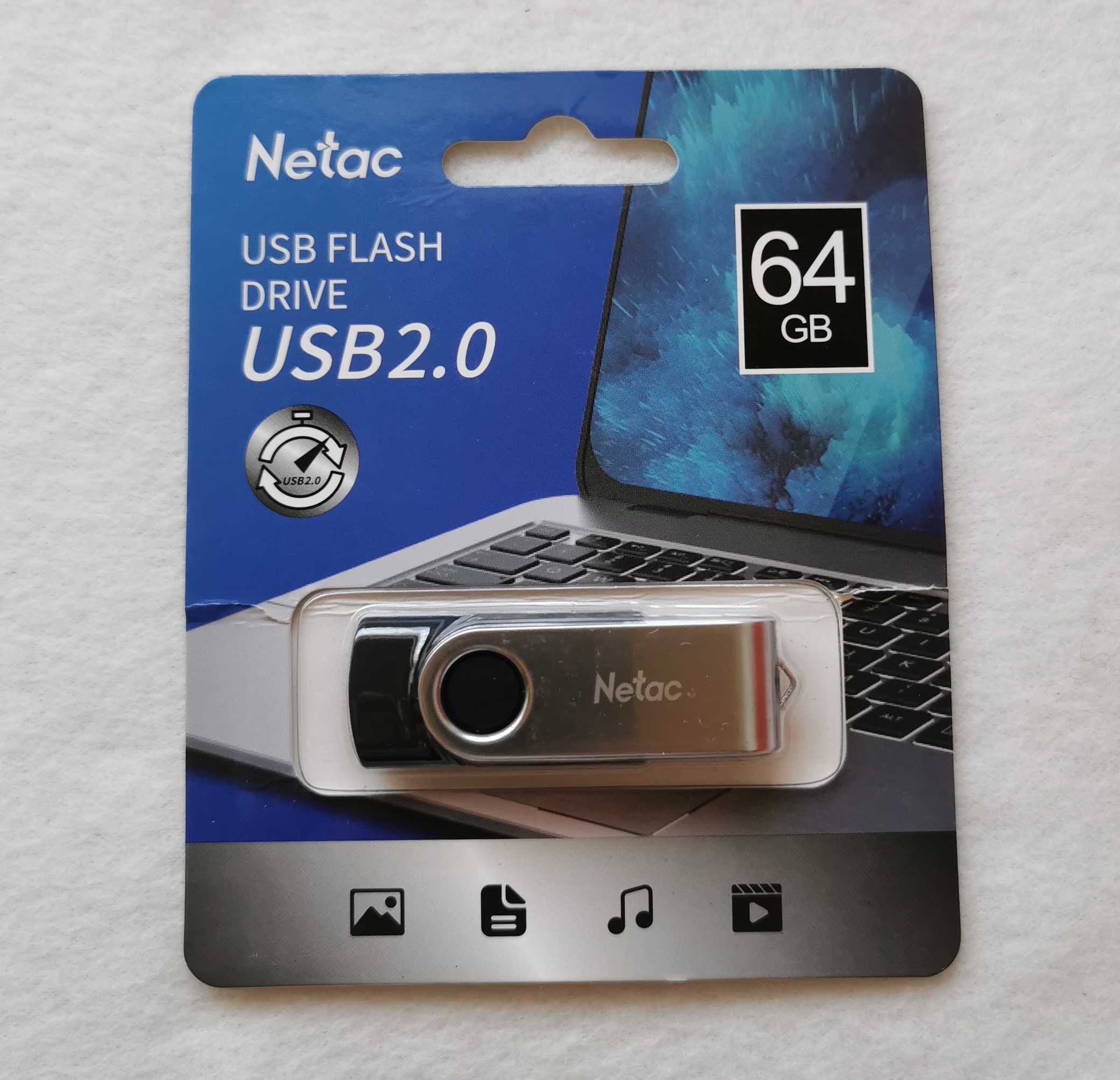 Pendrive 64GB  Netac pamięć flash Nowy