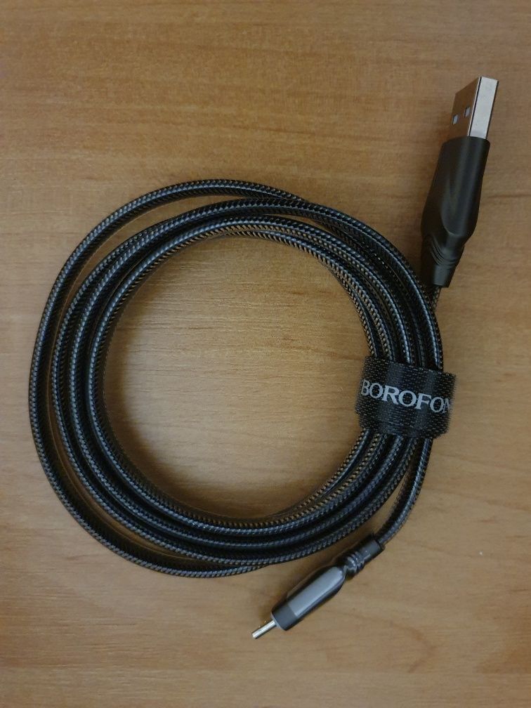 Дата кабель Borofone BU12 USB Micro 1,2