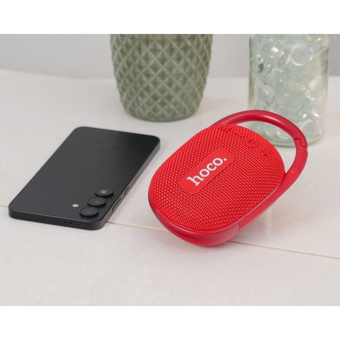 Głośnik bluetooth 5W 2h Hoco HC17 czerwony