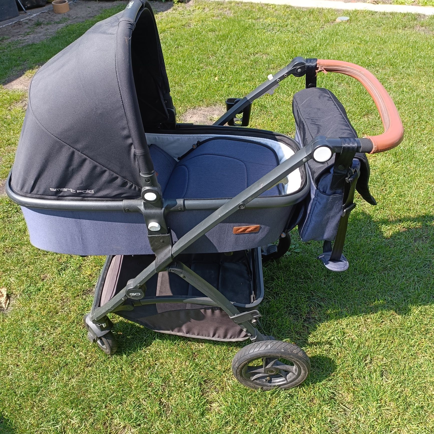 Wózek easy go optimo się 2w1 fotelik maxi Cosi carbiofix baza isofix