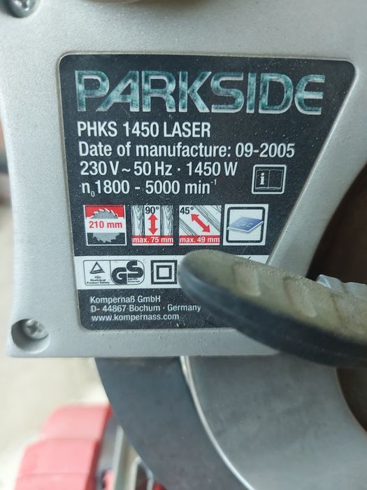 Serra Parkside PHKS 1450 Laser