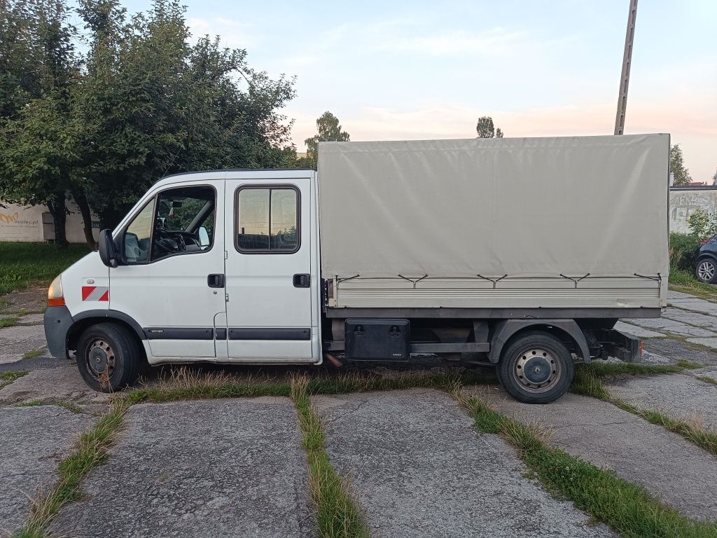 Renault Master 2.5d Brygadówka 6 osob.