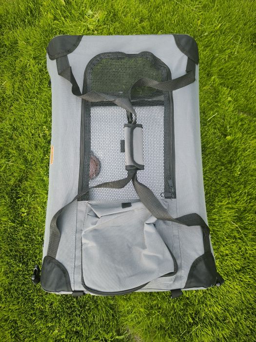 Transporter dla zwierząt antracytowy 70x52x52 rozmiar L