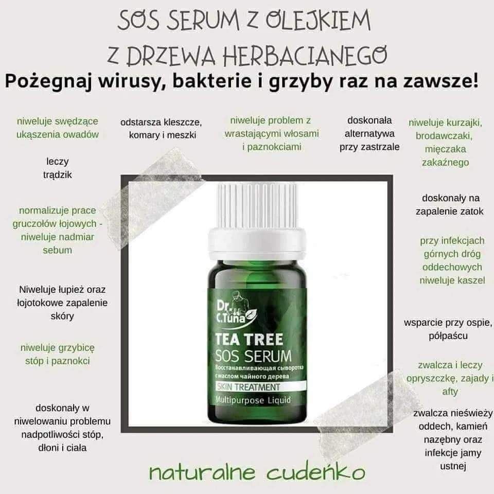 Sos serum  z drzewa herbacianego