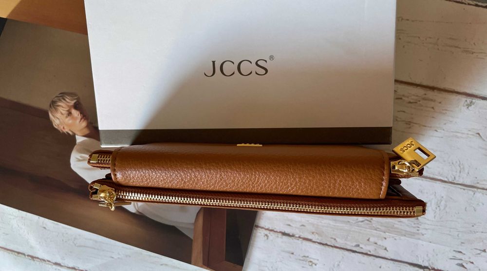Жіночий шкіряний гаманець портмоне JCCS
