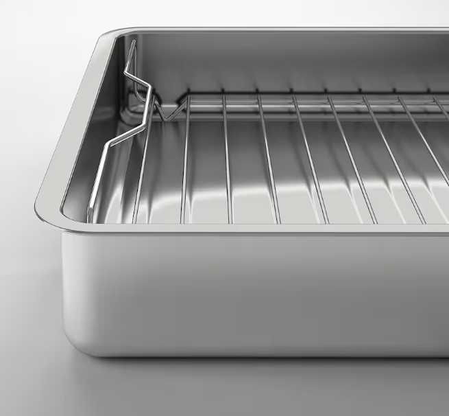 Поддон Подставка под мясо рыбу для гриля Weber духовки копчения