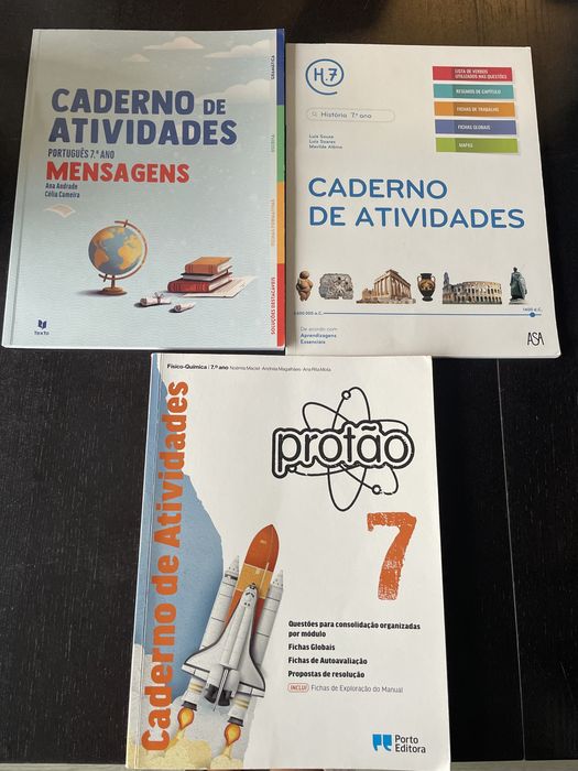 Caderno atividades 7 ano