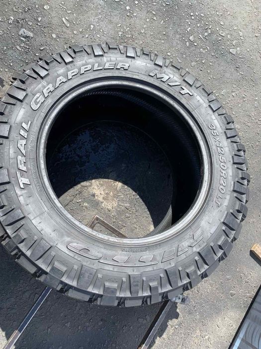 Шини 35*12.50 R20LT еквівалент розміру 315/60 r20 пара Nitto 21p 11мм
