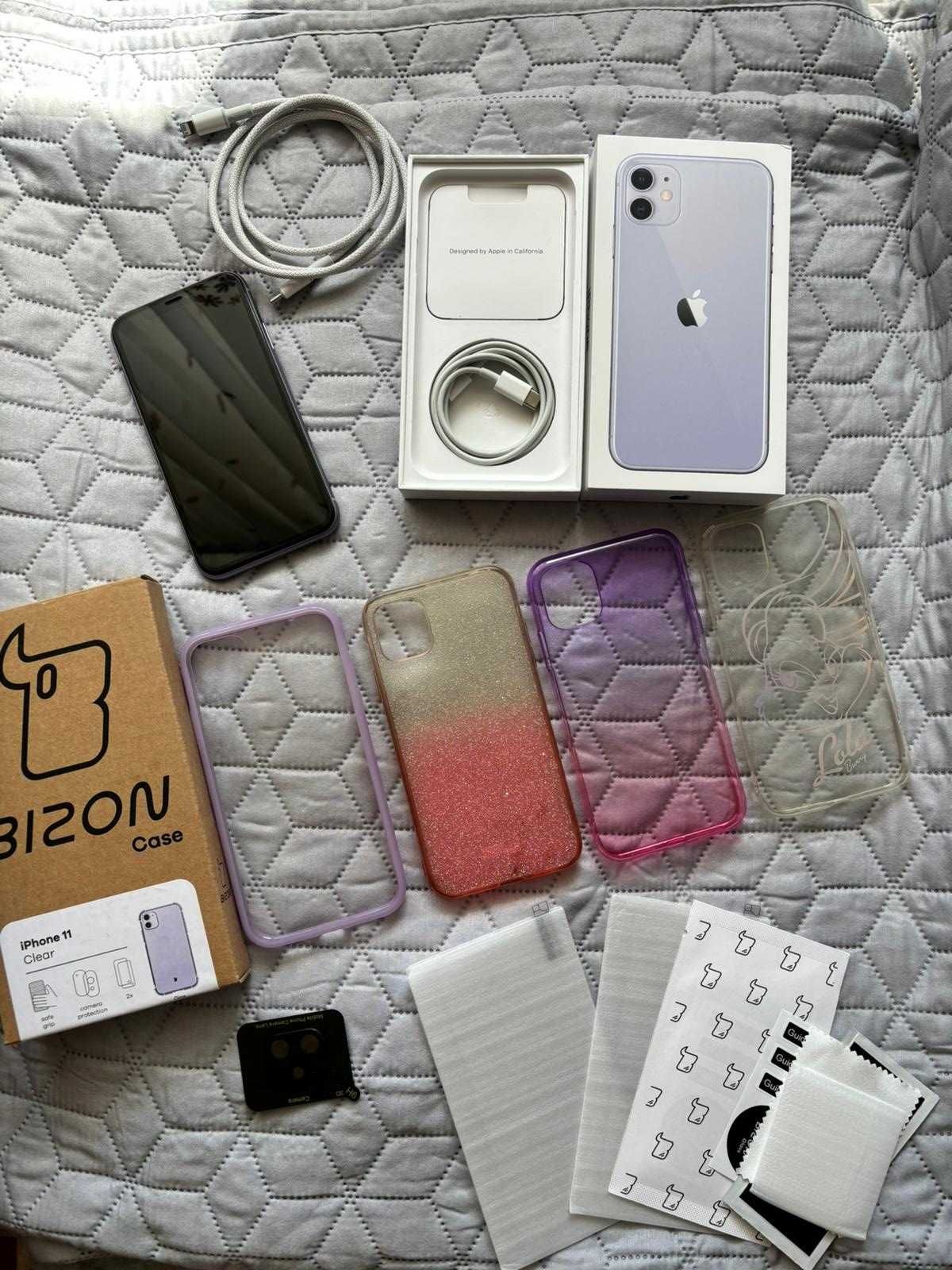 Iphone 11 fioletowy 64GB