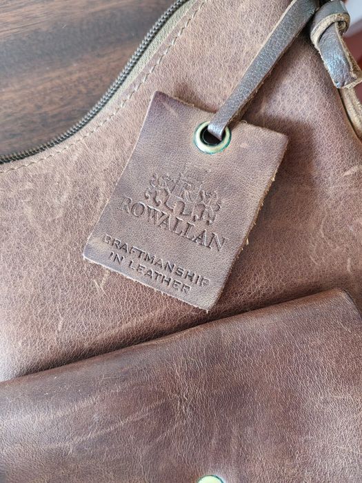 Шкіряна сумка Rowallan.