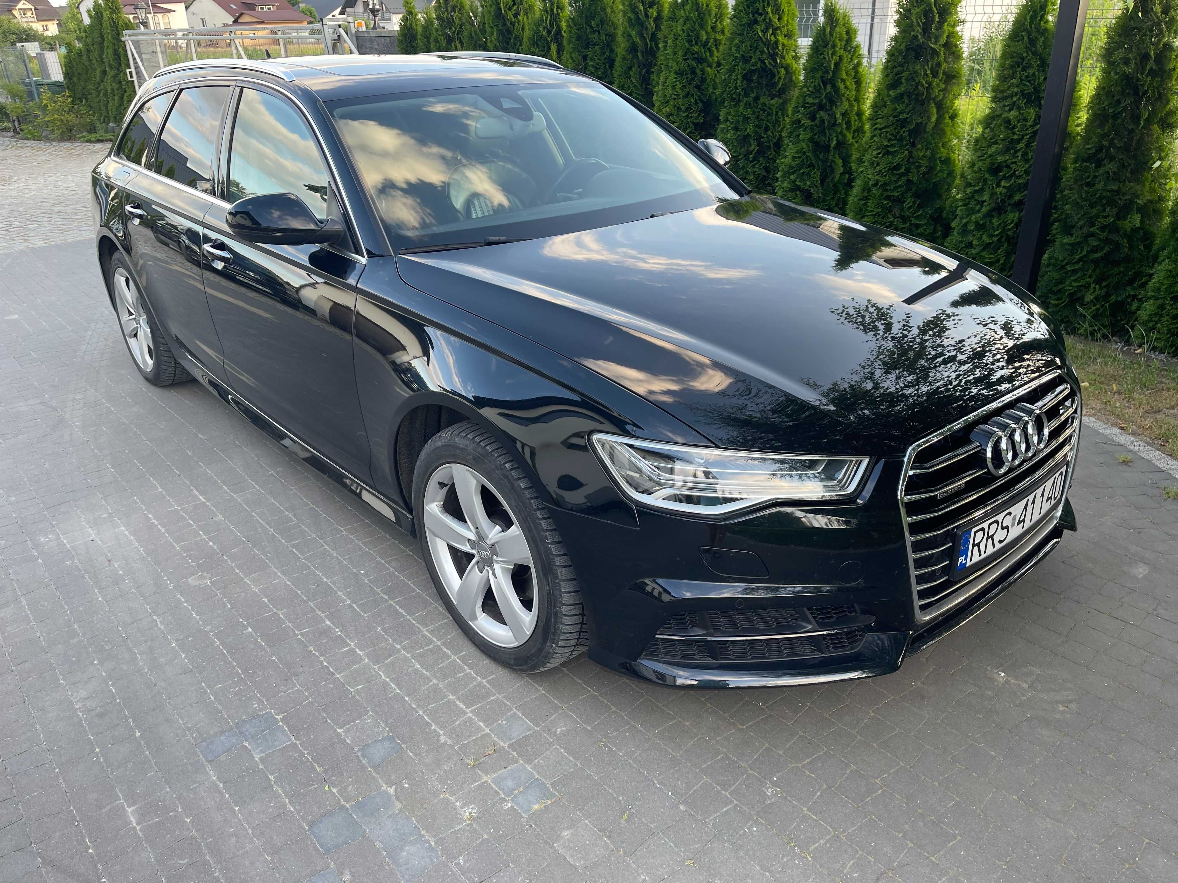 Audi A6C7 2.0 TDi, 190KM, quattro, S-Line, modelowo 2018r, matrix,