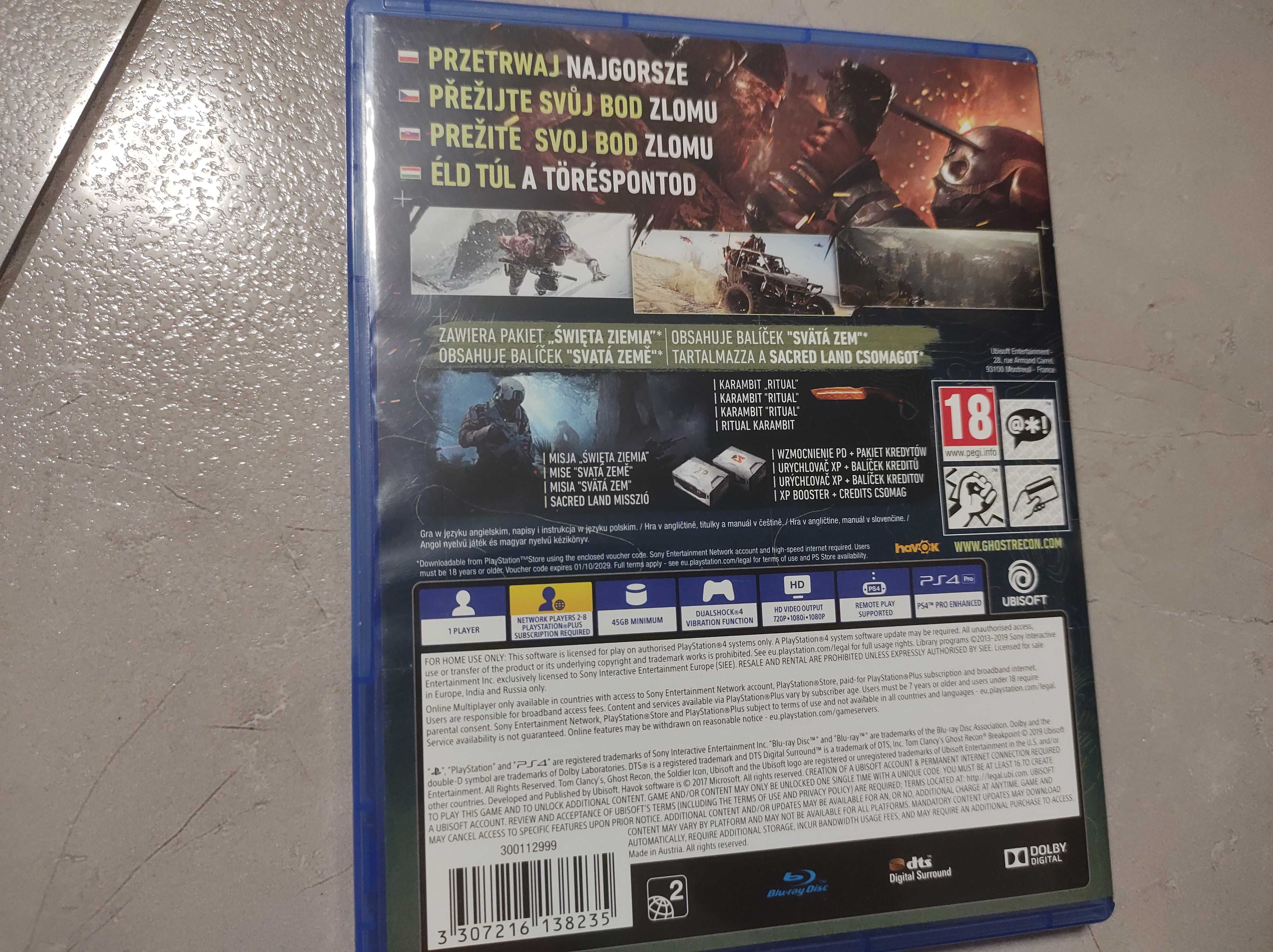 Gra Tom Clancys Ghost Recon Breakpoint Auroa edition PS4