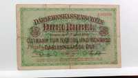 banknot 3 ruble 1916 r, seria J, stan III-