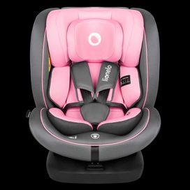 Fotelik Samochodowy Lionelo Bastiaan i-Size Pink Baby 0-36kg Isofix