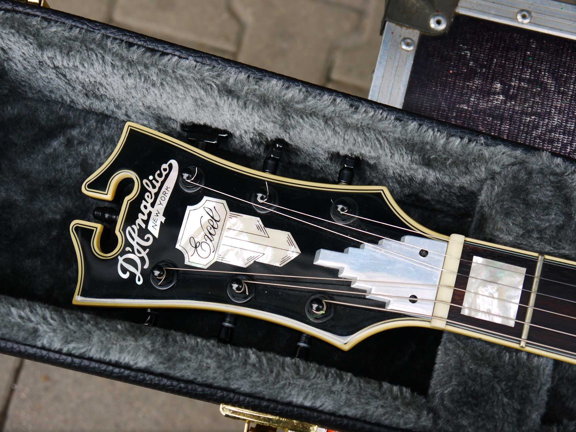 Gitara D'angelico EX-SS BLACK + case 2015