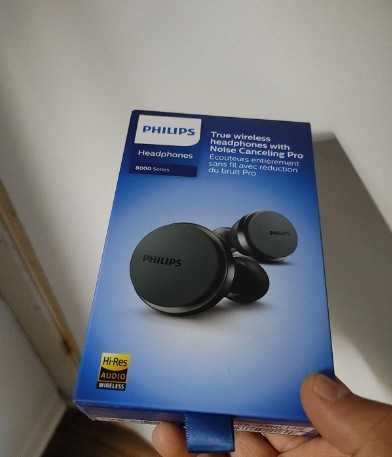 Навушники Philips TAT8506 TWS ANC Pro+ Hi-Res IPX4 Black