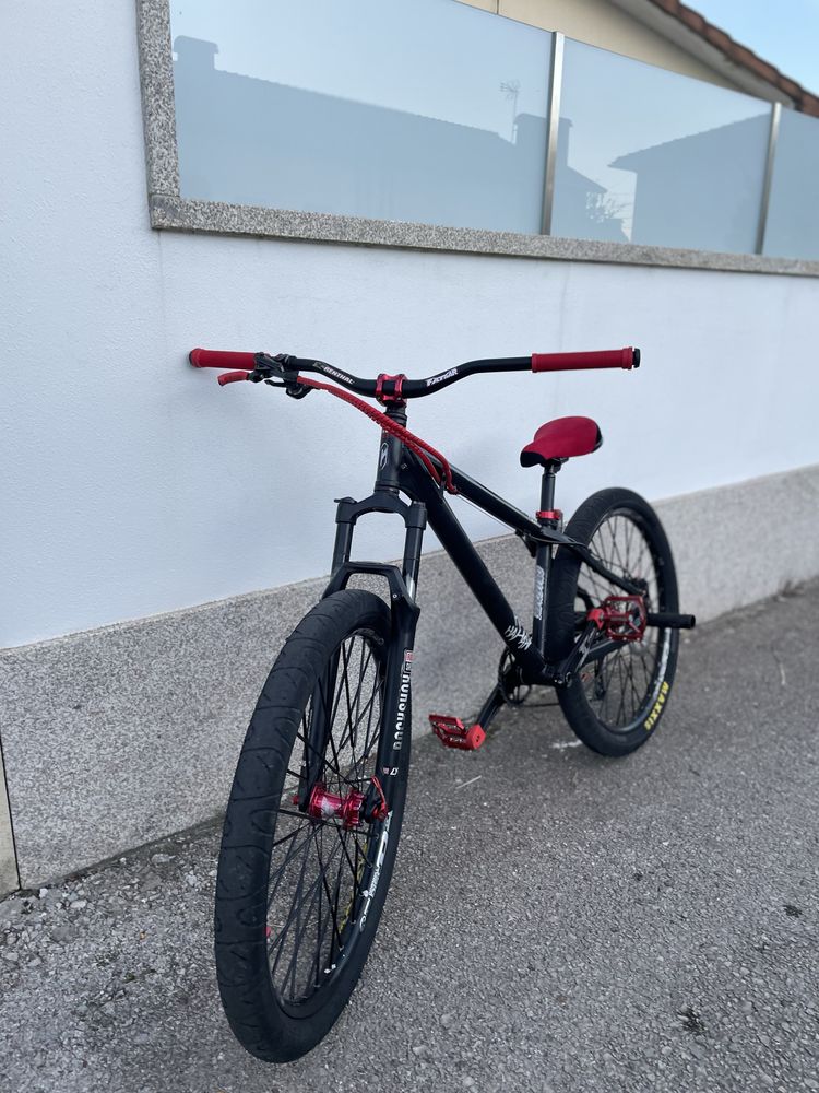 Bike para wheling/grau