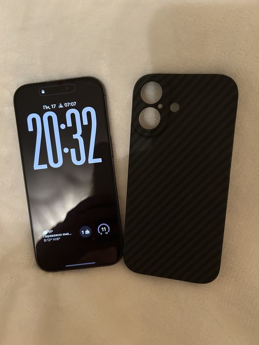 Iphone 17 black ідеал, фіз. сім карта.